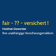 fair-??- versichert! Heidrun Dewenter - LOGO