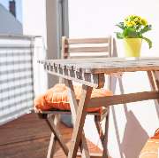 Balkon - Ferienwohnung Leipzig Nord, Leipzig
