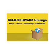 Gelb-Schwarz Umzüge - LOGO