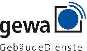 Logo - gewa Gesellschaft für Gebäudereinigung und Wartung mbH