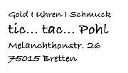 Gold I Uhren I Schmuck tic... tac... Pohl - 20