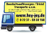 Hey-Jey & Co. Haushaltsauflösungen Entrümpelungen in Kerpen Erftstadt Pulheim Bergheim Bedburg Frechen Hürth Brühl Elsdorf - 2