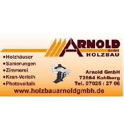 Logo - Holzbau Arnold GmbH, Kohlberg (Württemberg)