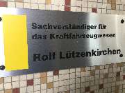 Logo - KFZ Sachverständiger Rolf Lützenkirchen