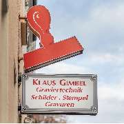 Klaus Gimbel Gravurtechnik, Schilder & Stempel Bonn - Klaus Gimbel Gravurtechnik