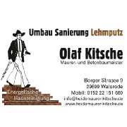 Maurer- und Betonbaumeister Olaf Kitsche - Mauermeister Olaf Kitsche - Logo & Firmeninformationen