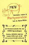 MKW Getränke, Imbiss und Partyservice | Inh. Matthias Kaiser-Walter - 1