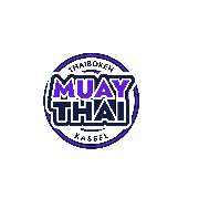 Muay Thai Kassel - dein Gym für authentisches Thaiboxen. - Muay Thai Kassel - dein Gym für authentisches Thaiboxen. modernes, kontrastreiches Kampfsportlogo im runden Design, das Stärke, Dynamik und eine klare visuelle Identität vermittelt.