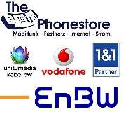 Logo - The Phonestore e.K. - Unitymedia, 1&1, Vodafone, Otelo, Blau, EnBW