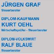 Steuerberatungsbüro Oehl, Blaue, Graf - LOGO