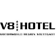 V8 Hotel Motorworld Region Stuttgart - Logo von V8 Hotel in Böblingen.