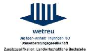 wetreu Sachsen-Anhalt./Thüringen KG, Steuerberatungsgesellschaft - LOGO