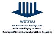 wetreu Sachsen - Anhalt / Thüringen KG, Steuerberatungsgesellschaft - LOGO