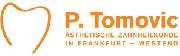 Logo - Zahnarzt P. Tomovic - Ästhetische Zahnheilkunde in Frankfurt Westend