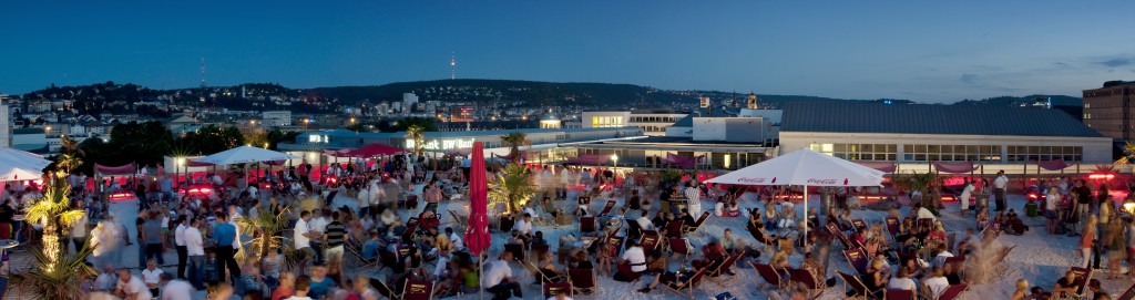 Rooftop Bar Sky beach Stuttgart